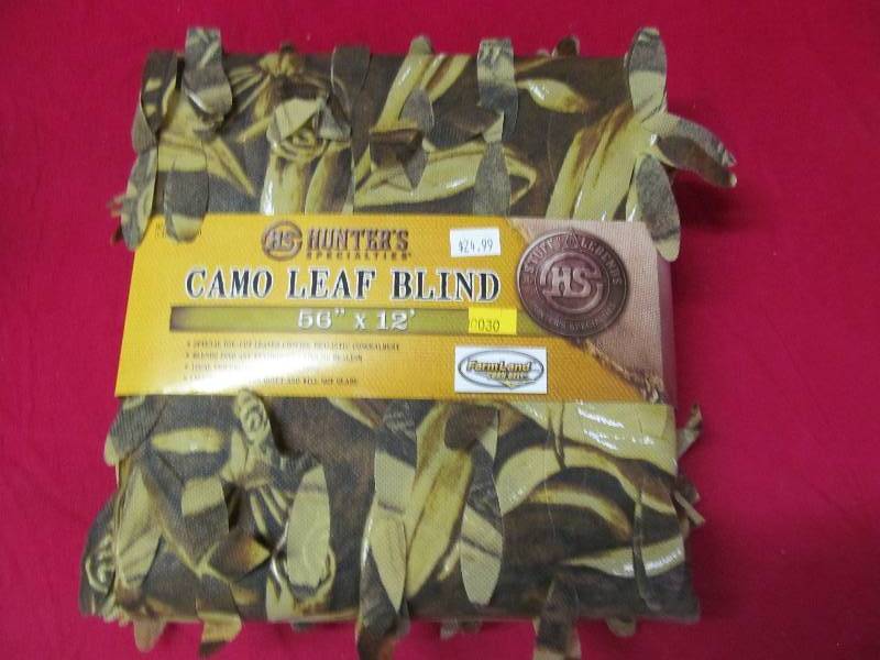 lot 30 image: camo leaf blind