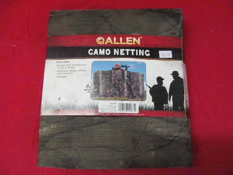 lot 34 image: camo netting