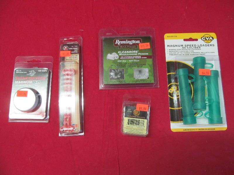 lot 35 image: Muzzleloader accessories