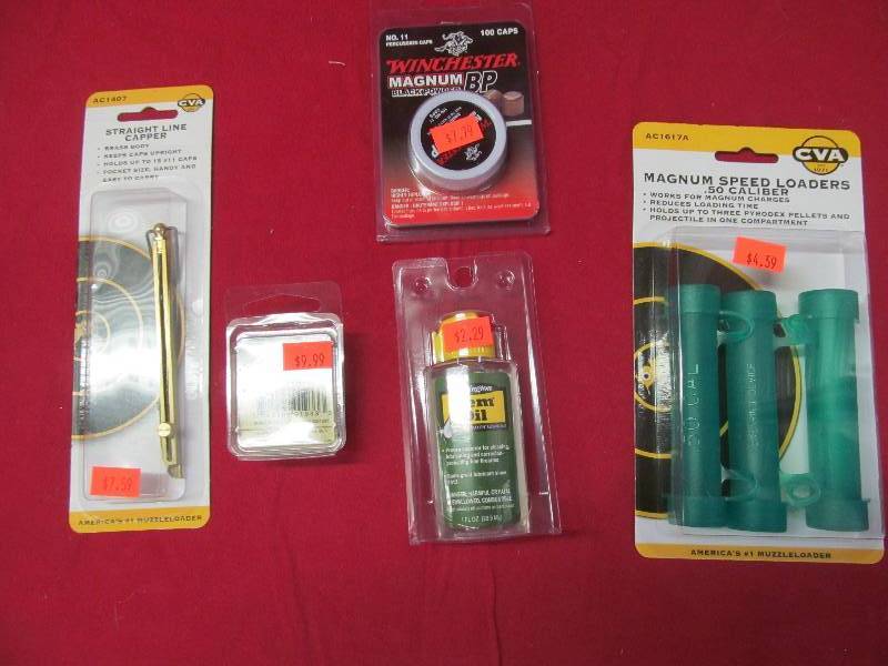 lot 37 image: Muzzleloader accessories