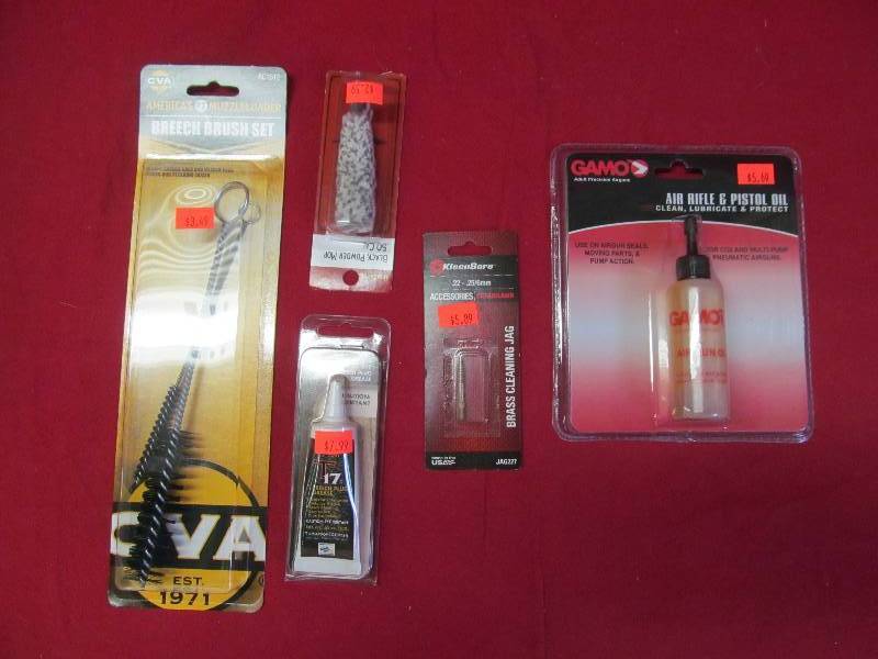 lot 57 image: muzzleloaders accessories