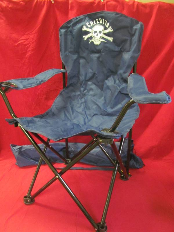 lot 95 image: canvas camp chair