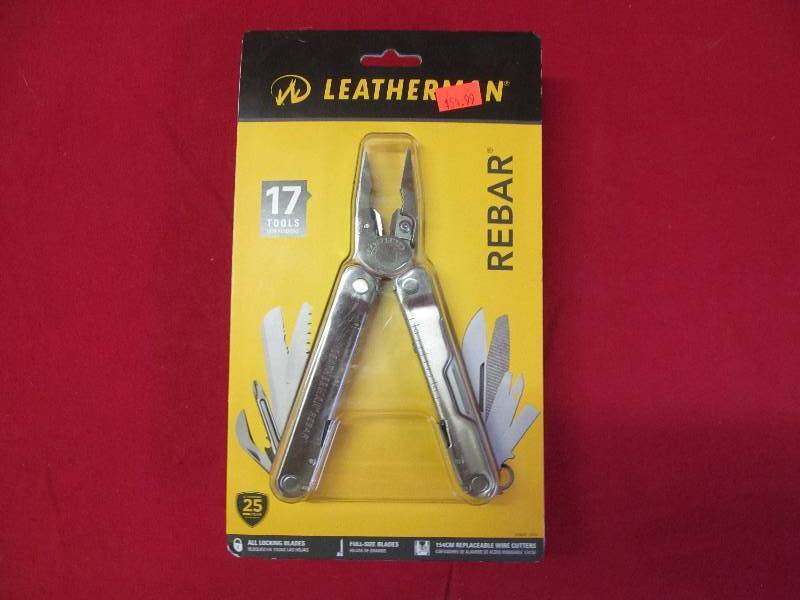 lot 126 image: Leatherman, targets