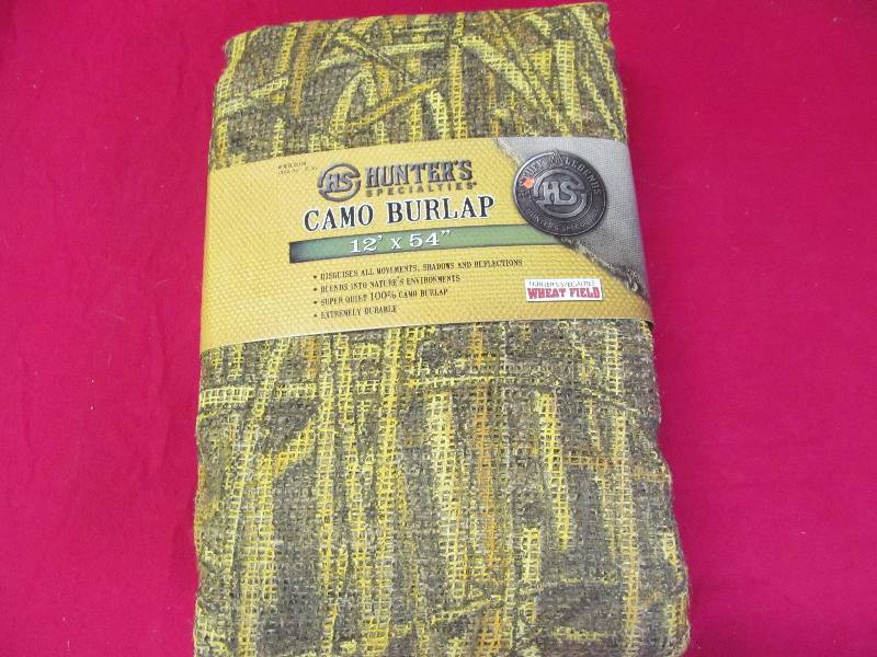 lot 156 image: camo burlap