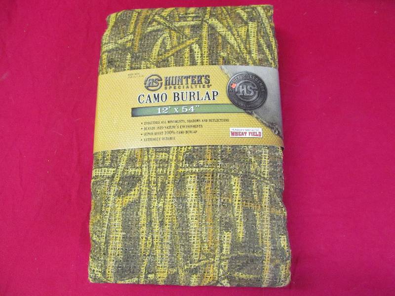 lot 157 image: camo burlap