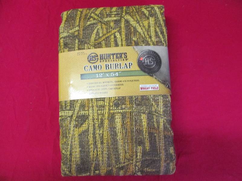 lot 159 image: camo burlap