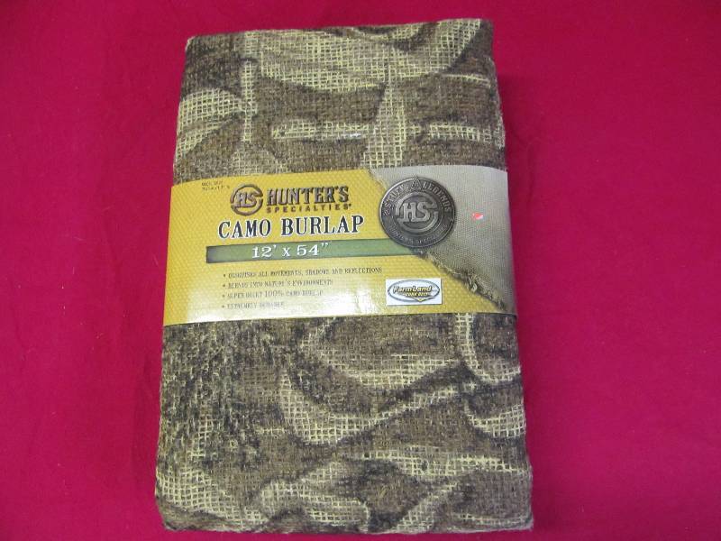 lot 160 image: camo burlap