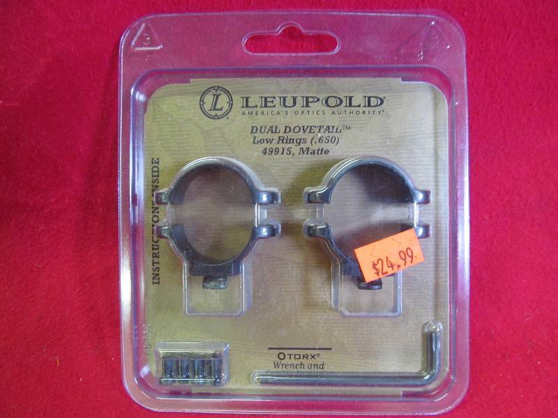 lot 200 image: scope rings