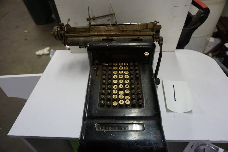Burroughs Antique Adding Machine