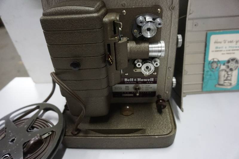 Bell & Howell Movie Projector With Case