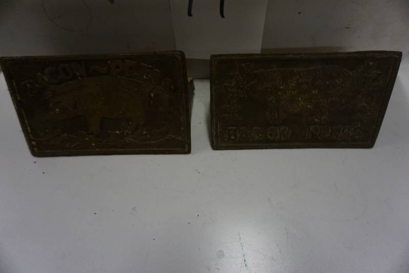 Lot of 2 Hand Bacon Presses