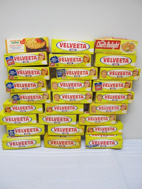 lot 60 image: Large Lot of Vintage Cardboard Cheese Boxes