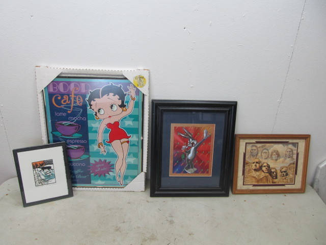 lot 96 image: Lot of Framed Art
