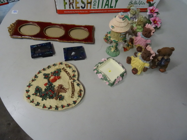 Misc bears and home dcor