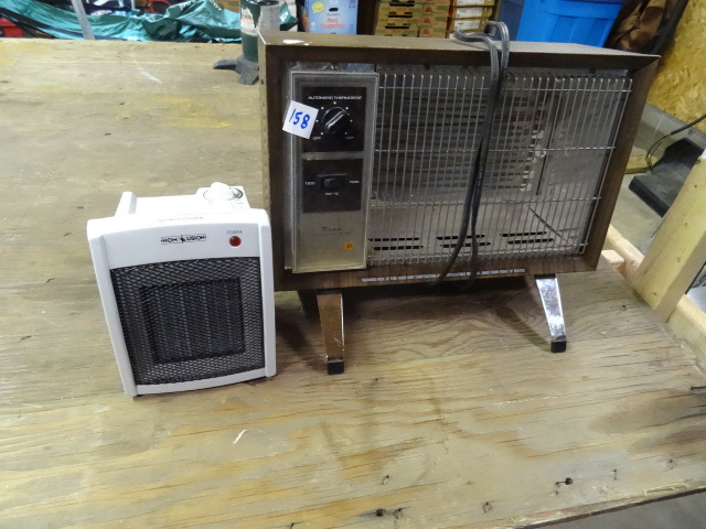 2 electric heaters. Works...