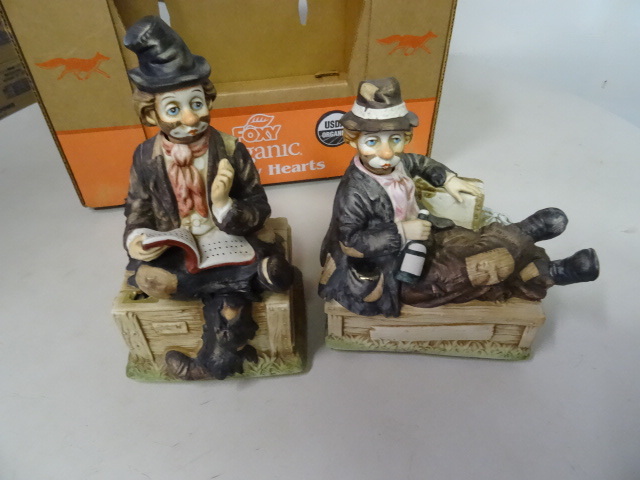 Battery operated ceramic music boxes and animated