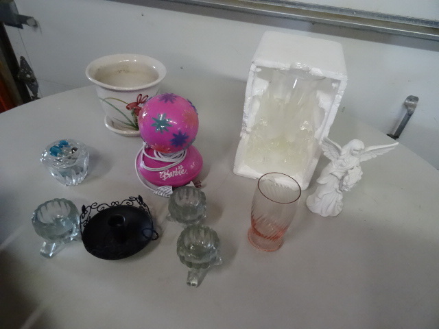 Candle holders and misc home dcor.