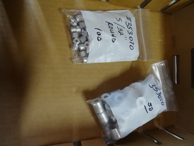 532 round cable clamps. Qty 100. 5...