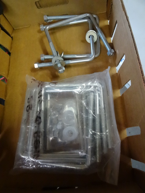 4 x 5 u clamps. Qty 13...