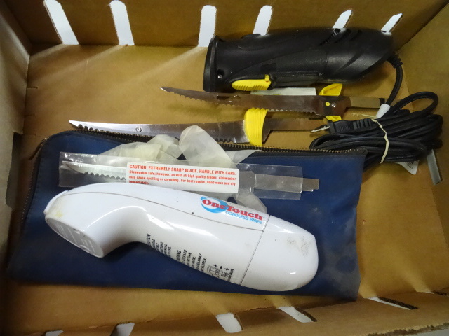 Electric knofe and cordless knife...