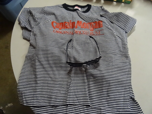 3 captain morgan medium t shirts. P...