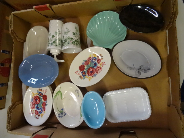 Misc soap dishes...