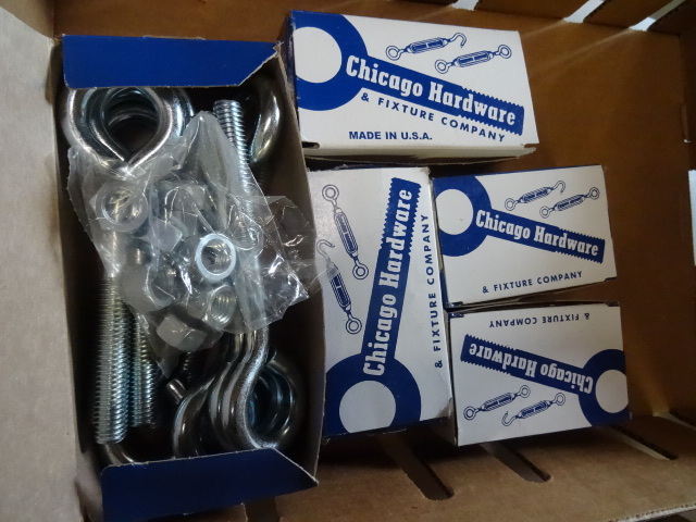 Misc new eye bolts. Please see pics...