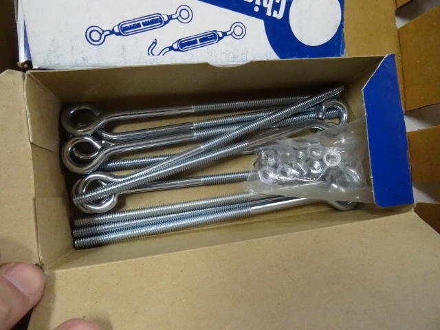 Misc new eye bolts. Please see pics...