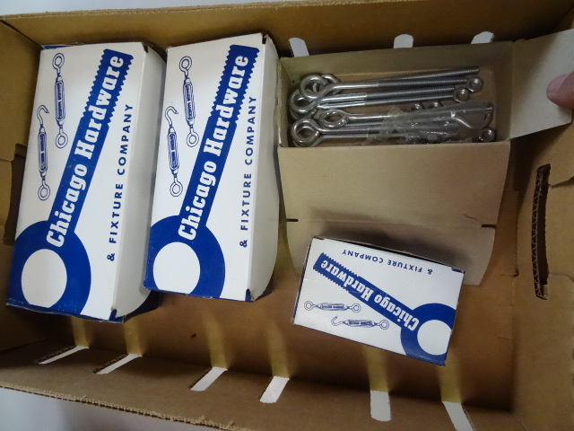 Misc new eye bolts. Please see pics...