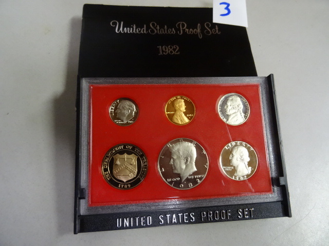 1982 United States coin proof set