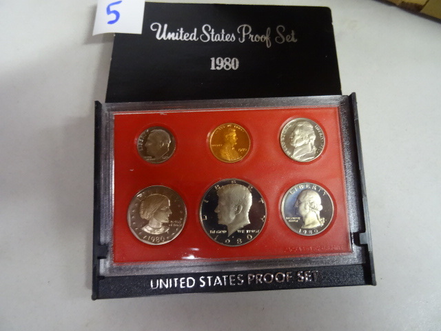 1980 United States coin proof set
