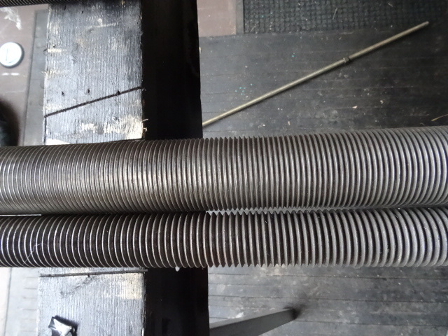 1 piece of 1 12 and 1 piece of 1 34 threaded rod