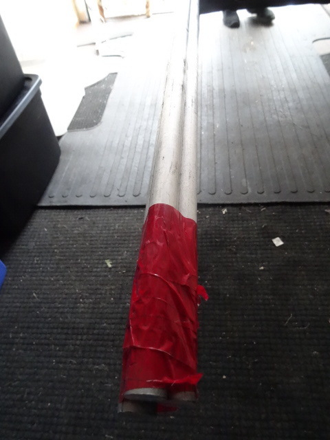 12 aluminum rod. 58. 3 pieces