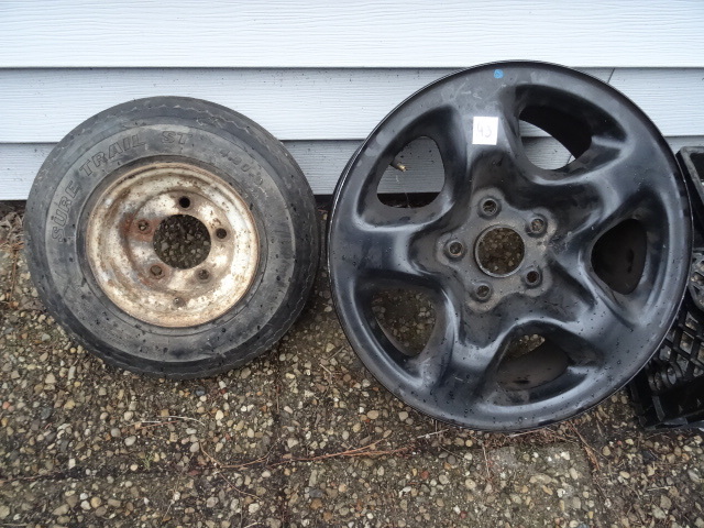 17 5 lug rim. Trailer tire 4.80-8