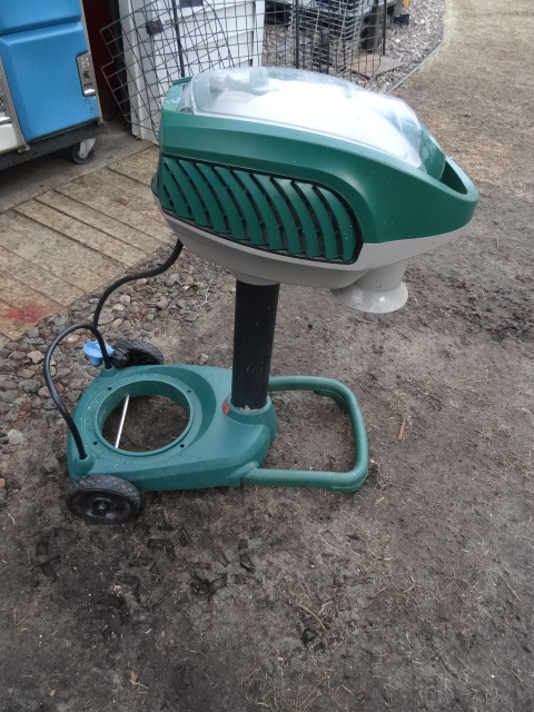 Mosquito magnet. Propane powered. No tank