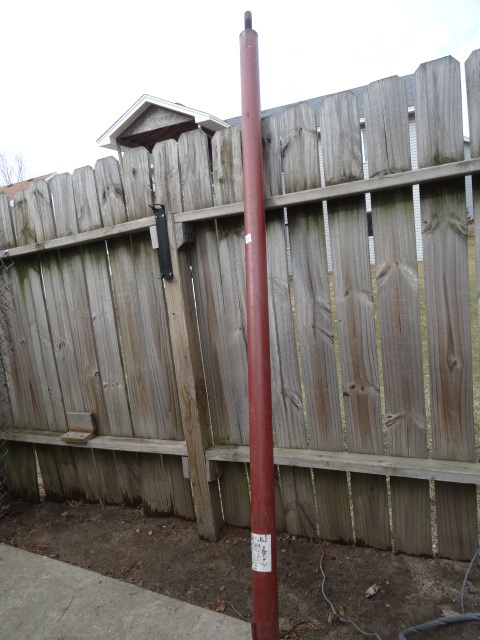 Adjustable beam support post. 7 9 to 8 1