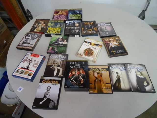 Large variety of DVDs