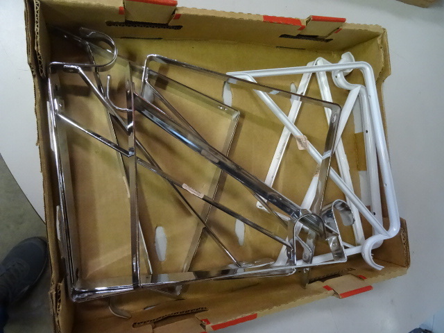 Flat full of closet shelf brackets