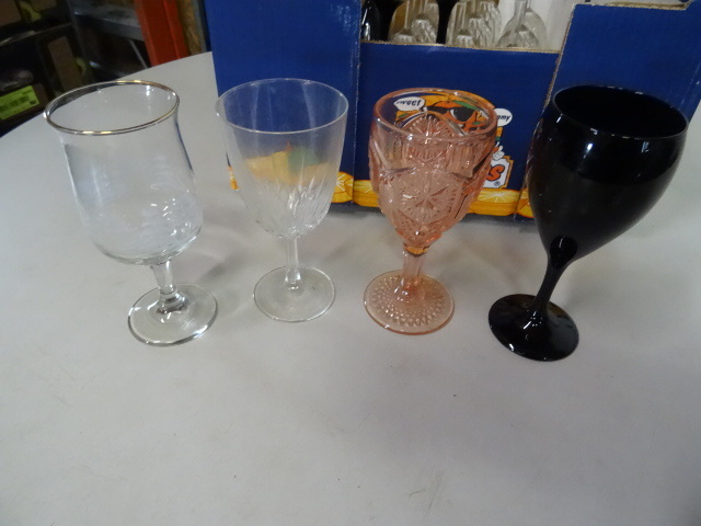 Misc wine glasses