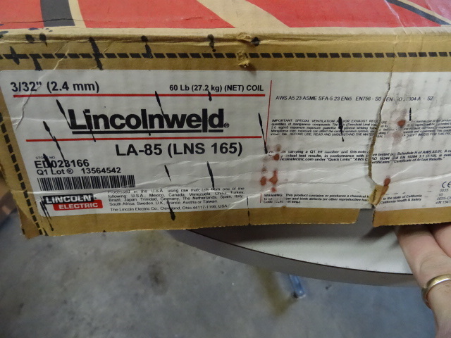 Lincoln LA-85 wire feed welder wire...