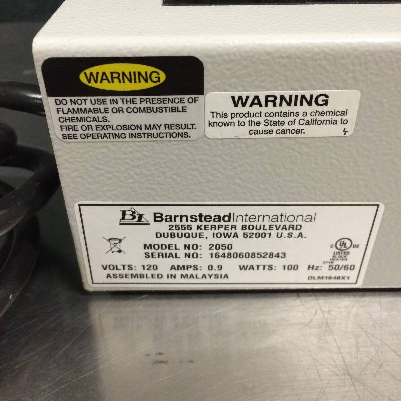 lot 17 image: BarnsteadLab-Line 2050 Multi-Blok Heater Test Tube Used In Food Science Chemistry Hematology Pathology or Clinical Labs for incubation heating denaturing - Exc. Working Condition