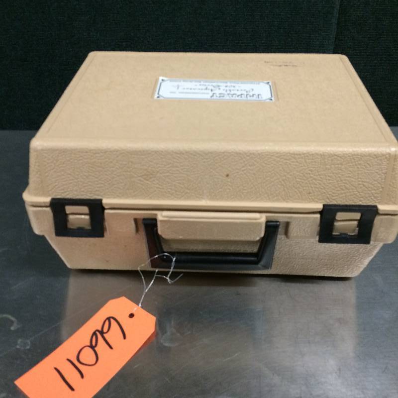 lot 19 image: IMPACT Emergency PORTABLE ASPIRATOR 308 SERIES OROPHARYNGEAL SUCTION Pump Kit - Super Condition - This One Has Suction Cups On Bottom.