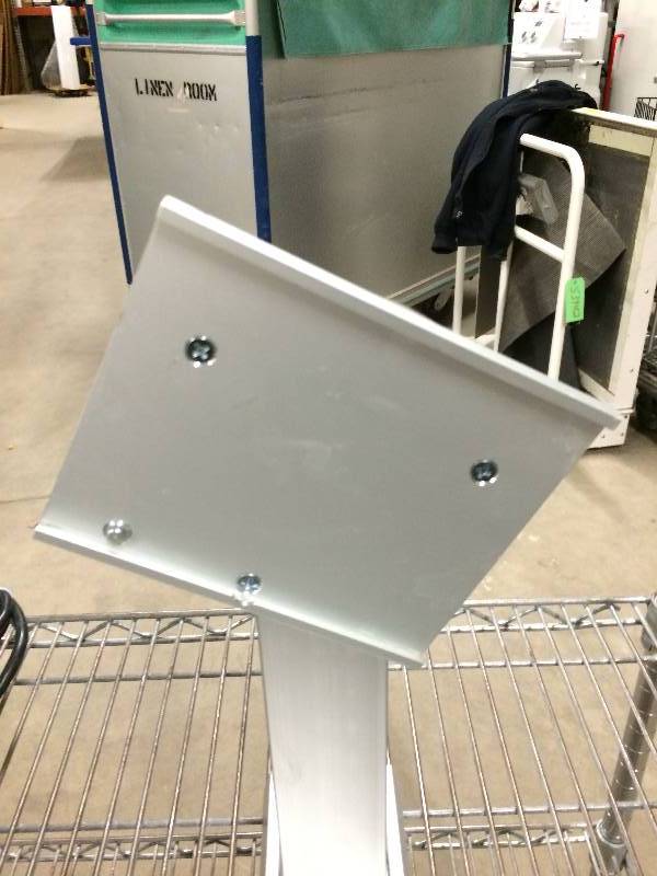 lot 27 image: Retails Used $60.00 Ultimount Medical Monitor Adjustible Wall Mount Bracket 125 lb Capacity - Excellent