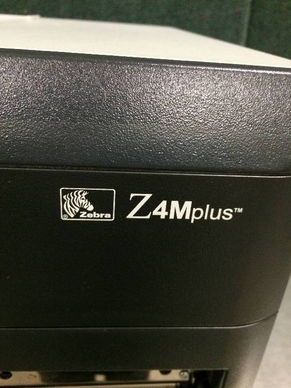 lot 28 image: WOW One Just Sold On Ebay $500 Zebra Z4M Plus (Z4M00-2001-0020) 203dpi Network Label Thermal Printer W Peeler Barcode Printer Ethernet - Excellent