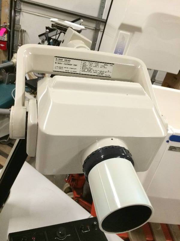 lot 76 image: Retails Used $800 Belmont 070 Wall Mount Dental Intraoral X-Ray System With Power Source - Excellent Condition & Works