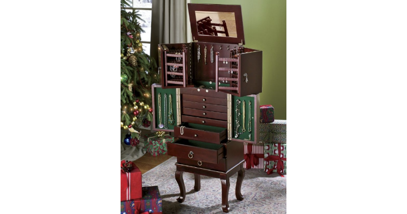 Camille Jewelry Armoire open box Re...