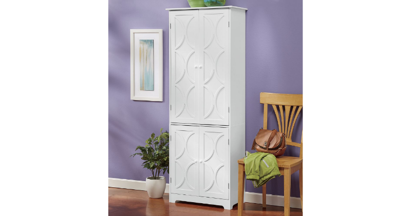 Half Circles 4-Door Pantry open box...