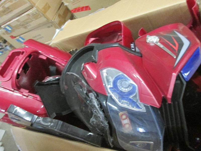 Ride-On Motorcycle open box, untest...