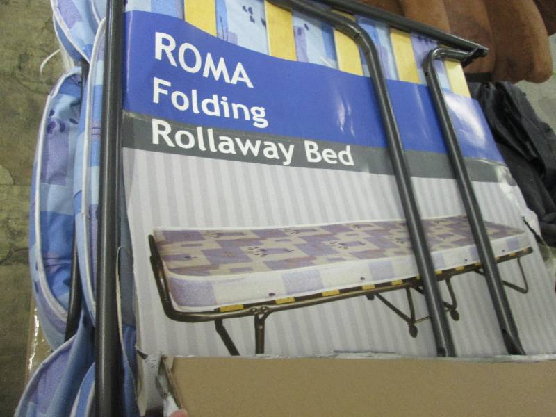 Roma Folding Bed open box, Retail $...