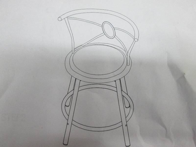 Lot of 2 Bistro Chairs open box Ass...